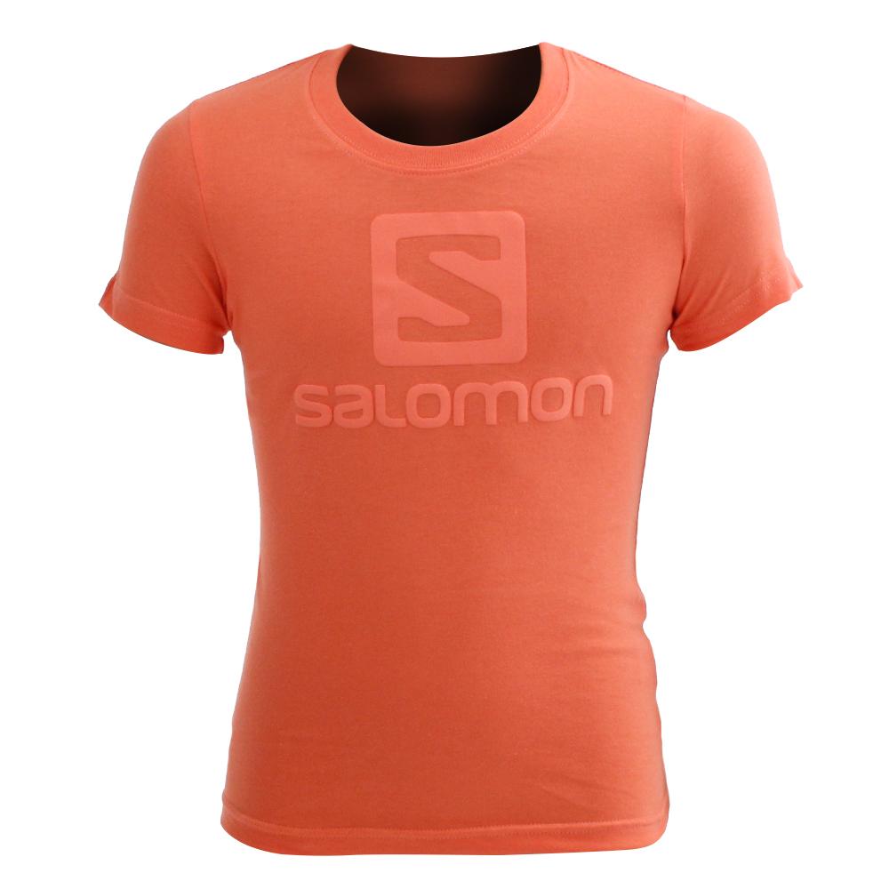 Camisetas Salomon Niños Coral - Salomon Argentina WARRIOR SS G,016759-XOZ